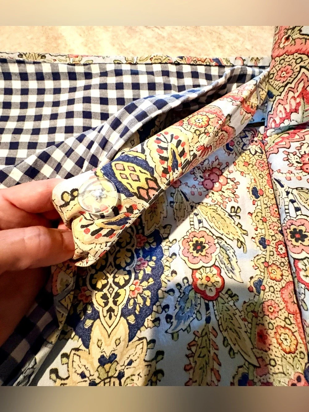 🔵 POTTERY BARN QUEEN DUVET SHEET SET FLORENTINE PAISLEY - EXCELLENT CONDITION 🔵
